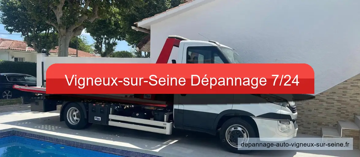 Dépannage et remorquage à Vigneux-sur-Seine